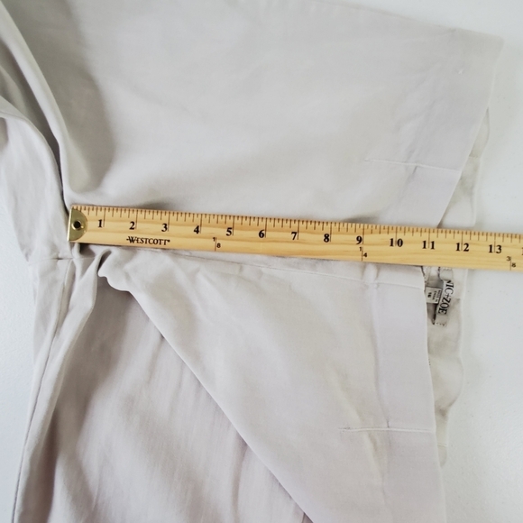 Nic + Zoe All Day Garment Dyed Pants Size 16 Pull-on Flat Front Stretch Slim Fit - Picture 11 of 16